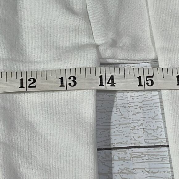 Hanes EcoSmart Kids White Sweatshirt Size 6-8 - Picture 7 of 12